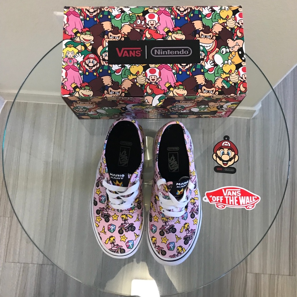 VANS Authentic Nintendo Princess Peach Kids